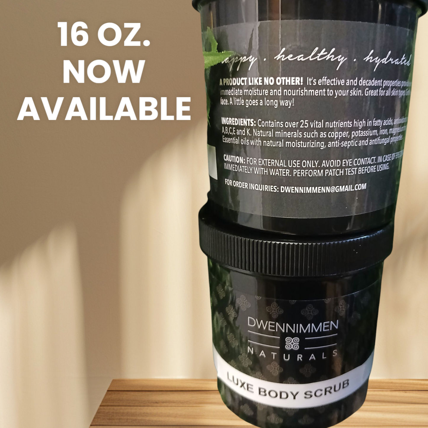 Dwennimmen Naturals Honeyed Glow Luxe Velvet Cleansing Body Scrub